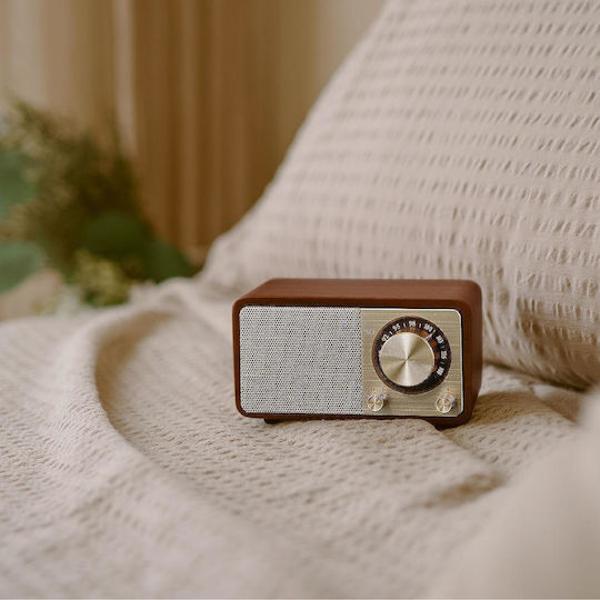 Sangean WR-7 Plus Retro mit Bluetooth Braun