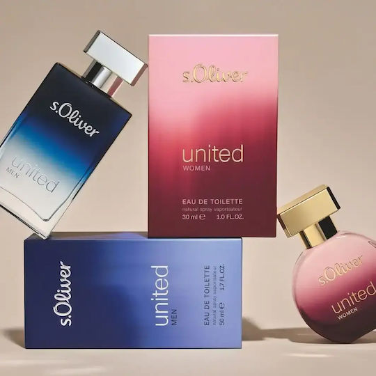 S.oliver United Women Eau De Toilette 30 Ml