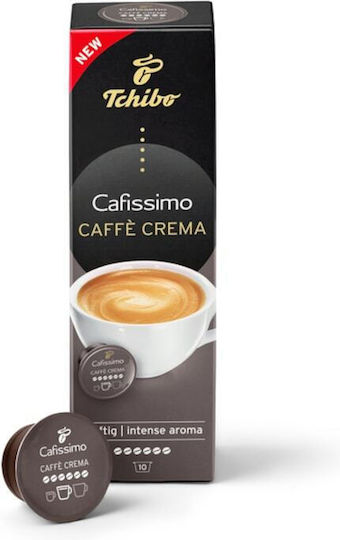 Tchibo Capsules Espresso Crema Compatible with Machine Cafissimo 10caps,tobolek