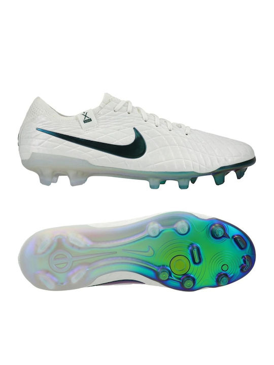 Nike Legend 10 Ποδοσφαιρικά Παπούτσια με Τάπες Λευκά Nike Legend 10 Ποδοσφαιρικά Παπούτσια με Τάπες Λευκά