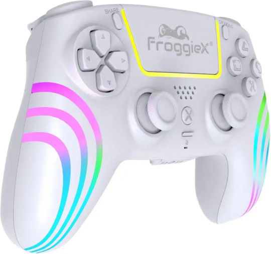 FroggieX Ασύρματο Gamepad για PS5 Λευκό