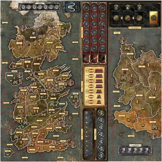 Board Game Game of Thrones: Mother of Dragons, Second Edition for 3-8 Players 14+ Years Old GXP-675272 (PL) Galakta