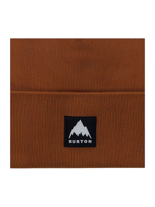 Recycled Kactusbunch Beanie Unisex Beanie Knitted in Brown color