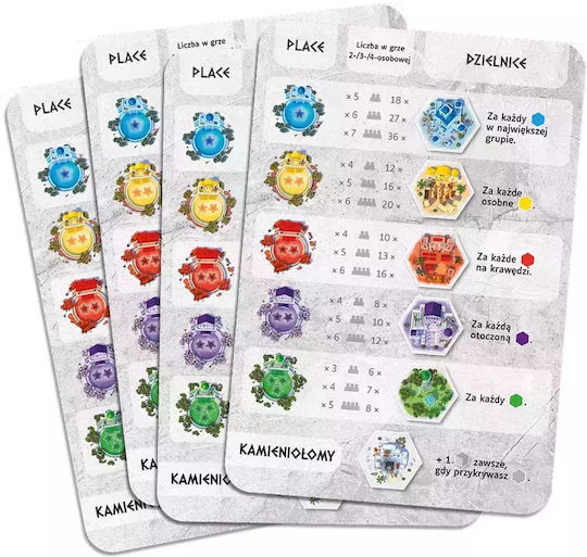 Board Game Akropolis for 2-4 Players 8+ Years Old GXP-862233 (PL) Lucky Duck Games