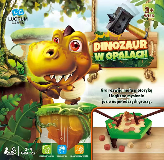 Board Game Dinosaur in Trouble for 2-4 Players 3+ Years Old GXP-855951 (PL) Lucrum Games
