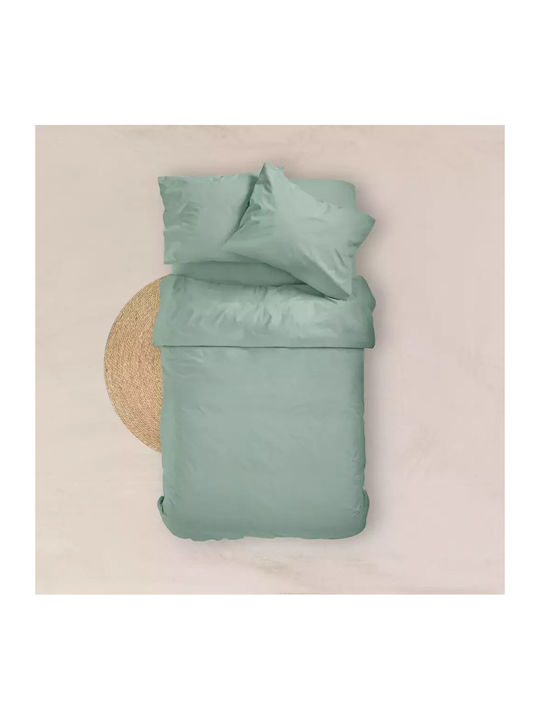 Borea Sheet for Single Bed with Elastic 100x200+25cm. Solid 21 Veraman