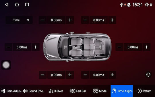 Lenovo Автомобилна Аудио Система (Блутут/USB/WiFi/GPS/Apple-Carplay/Android-Auto) с Тъчскрийн 9"