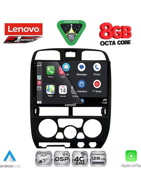 Lenovo Car Audio System Isuzu D-Max 2002-2008 (Bluetooth/USB/WiFi/GPS/Apple-Carplay/Android-Auto) with Touch Screen 9"