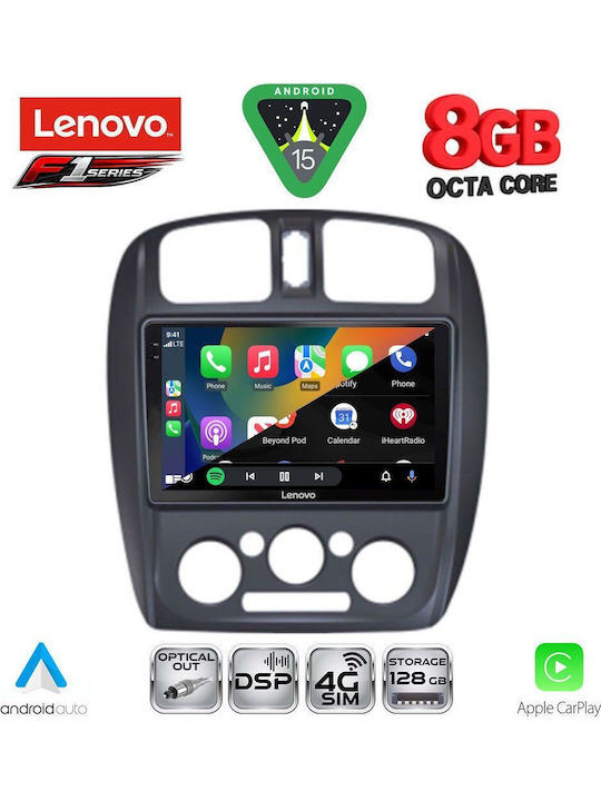 Lenovo Car Audio System for Mazda 323 1998-2004 (Bluetooth/USB/WiFi/GPS/Apple-Carplay/Android-Auto) with Touch Screen 9"