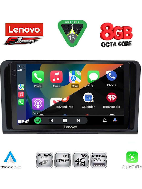 Lenovo Car Audio System for Mercedes-Benz ML / GL Class 2005-2011 (Bluetooth/USB/WiFi/GPS/Apple-Carplay/Android-Auto) with Touch Screen 9"