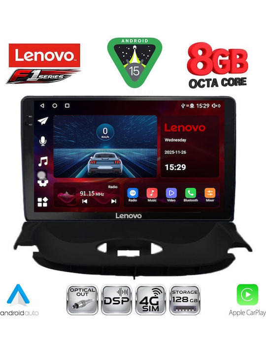 Lenovo Car Audio System for Opel Corsa / Tigra 2000-2006 (Bluetooth/USB/WiFi/GPS/Apple-Carplay/Android-Auto) with Touch Screen 9"