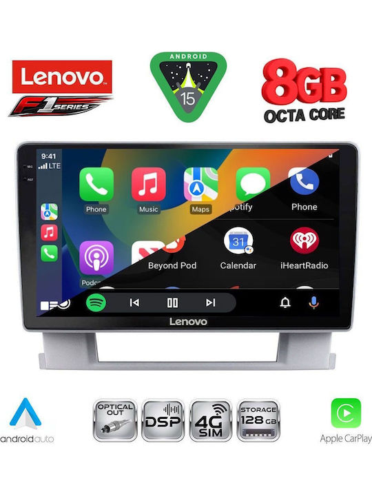 Lenovo Car Audio System for Opel Astra 2010-2016 (Bluetooth/USB/WiFi/GPS/Apple-Carplay/Android-Auto) with Touch Screen 9"