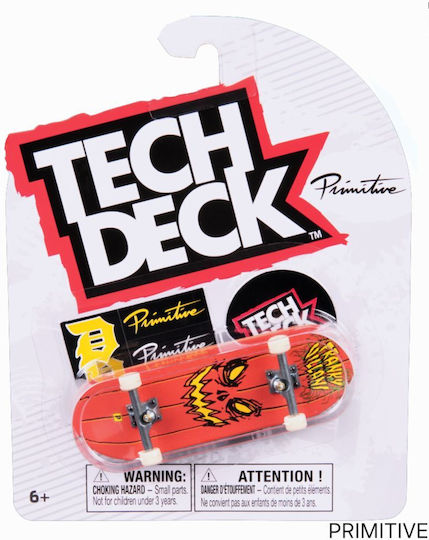 Techdeck Παιχνίδι Μινιατούρα TechDeck για 6+ Ετών (Διάφορα Σχέδια)