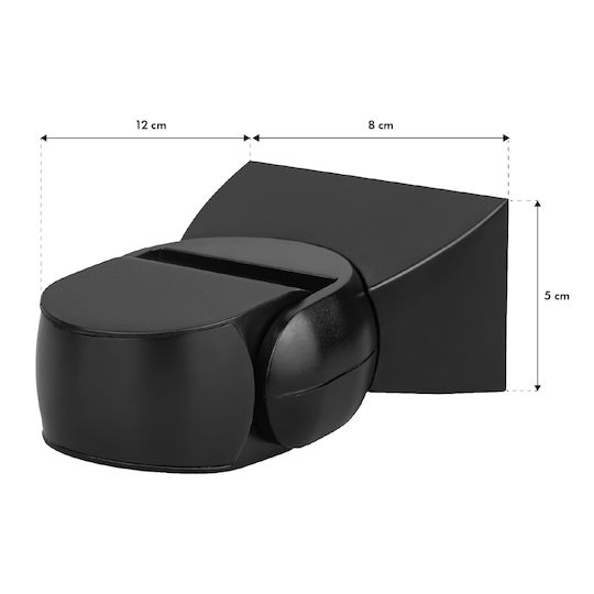 Maclean Energy Wired Infrared Motion Sensor 180° Range 12m
