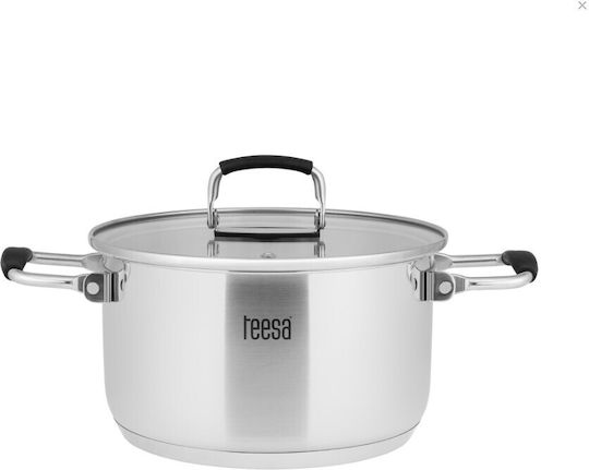 Teesa Cook Prime Σετ Κατσαρόλες από Ανοξείδωτο Ατσάλι 3τμχ