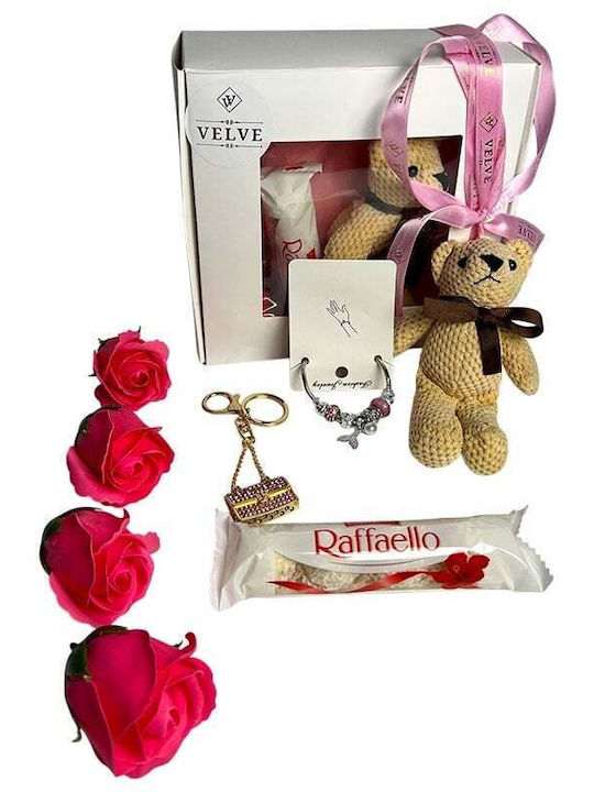 Velve Set Brățări Martisor Pentru Femei Cu Nume 18cm
