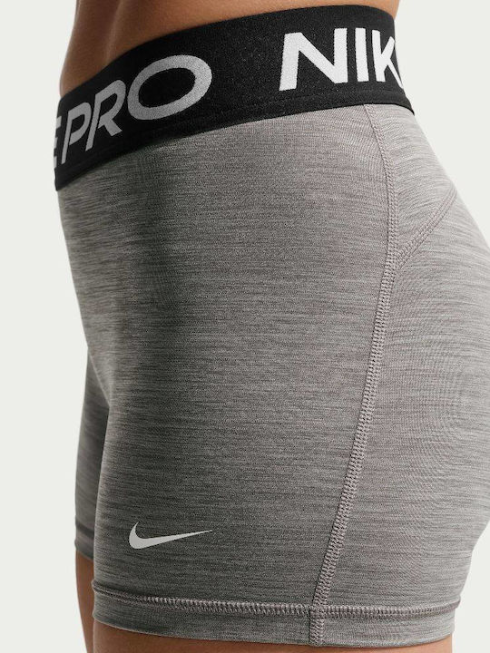 Dri-FIT Pro Dri-fit Training Γυναικείο Κοντό Κολάν Grey Heather / Black