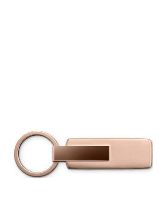 Breloc Audi Logo Sfoară din Oțel Inoxidabil Rose Gold 3182501830