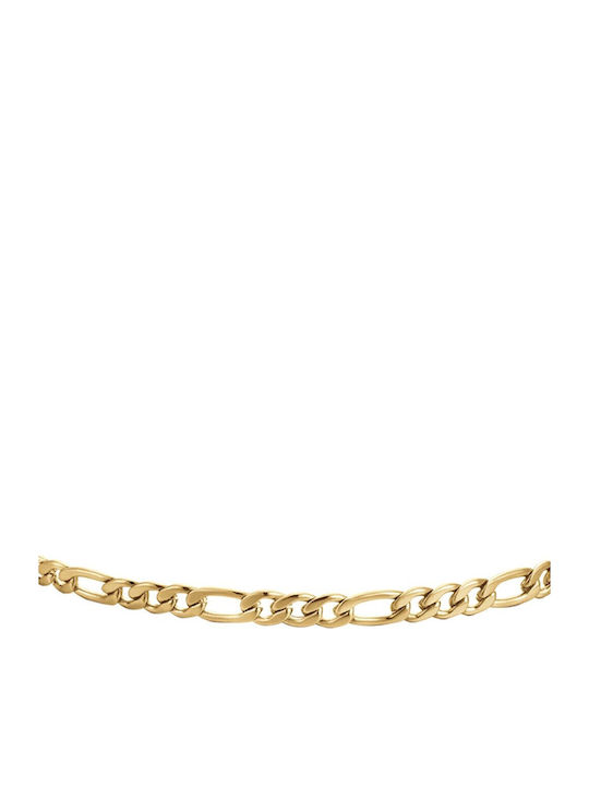 Luca Barra Men's Bracelet made of Steel Gold Plated