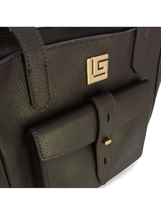 Leather Women's Bag Crossbody Brown