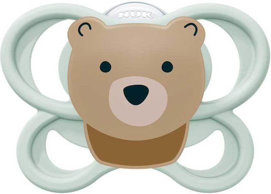 Nuk Pacifiers Silicone Multicolour for 0-2 months 2pcs