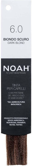 Noah for Beauty Постоянен Шампоан Оцветител Без Амоняк 6.0 Тъмно Рус Шампоан 140мл