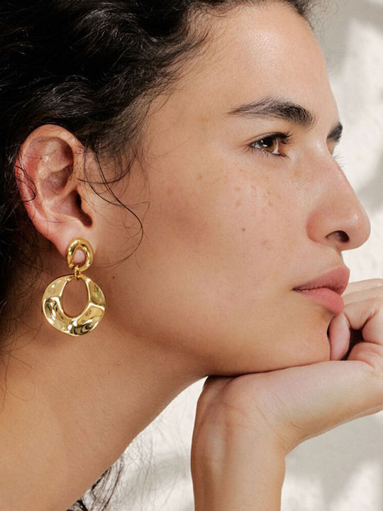 Awear Earrings made of Steel Gold Plated