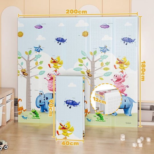 Vichema Tech Kinderteppiche Grau 180x200cm Dicke 10mm