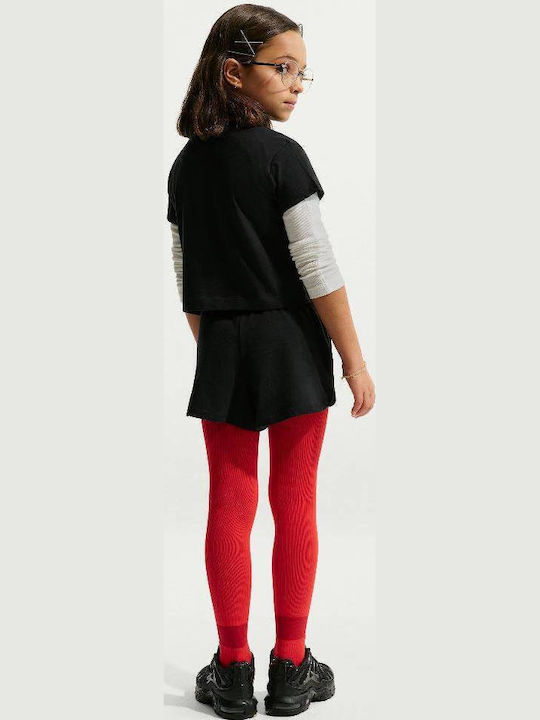 Kids' Crop Top Long Sleeve Black