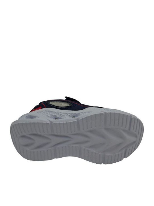 Παιδικά Sneakers με Φωτάκια Μπλε