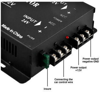 Inverter 100a 24v-12v Putere Maximă 100a Consum Continu 60a