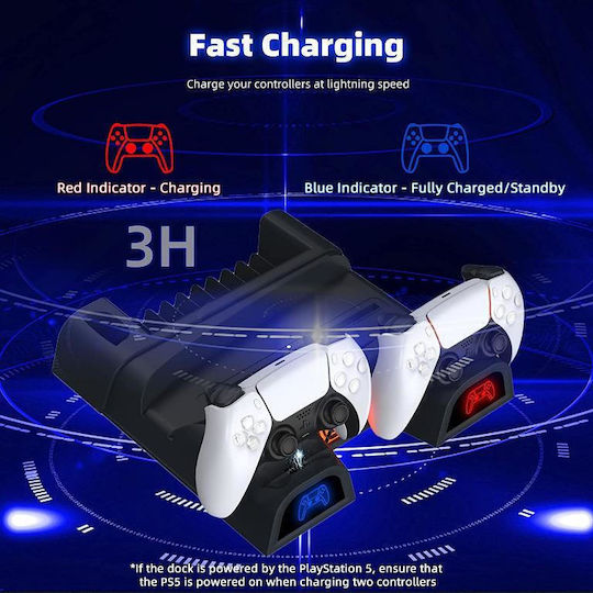 Charging Station for PS5 Black