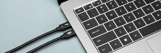 OWC Thunderbolt Cable Μαύρο 0.8m (OWCCBLTB5C0.8M)