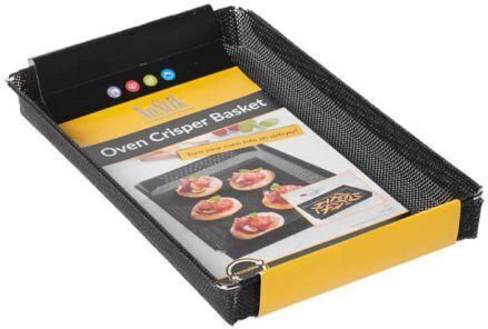 Nostik Non-Stick Perforated Oven Baking Pan Crisper Reusable 18x28x3cm
