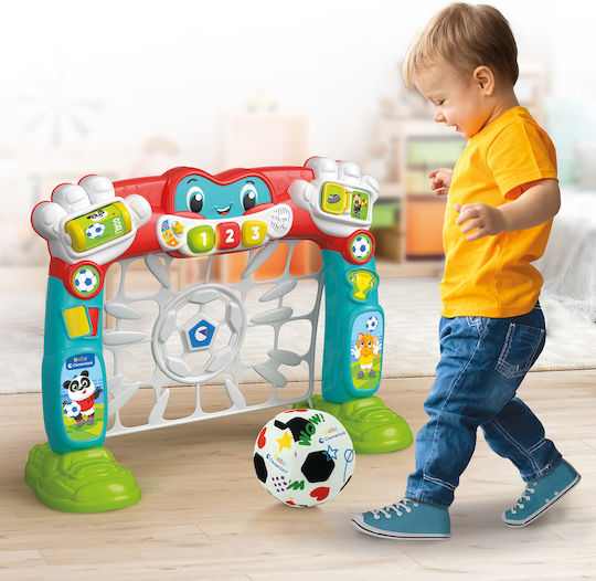 Baby Clementoni Βρεφικό Παιχνίδι Εκπαιδευτικό Γκολάκιας (Μιλάει Ελληνικά) για 18+ Μηνών