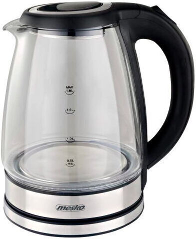 Mesko Kettle 1.8L 1400W Silver