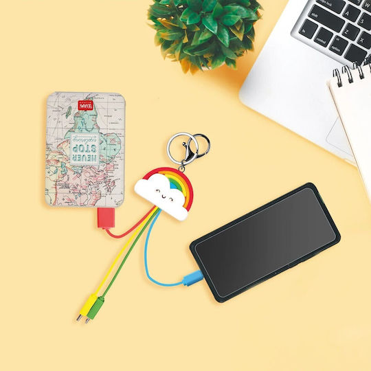 Legami Milano POW0035 Power Bank 5000mAh Mehrfarbig