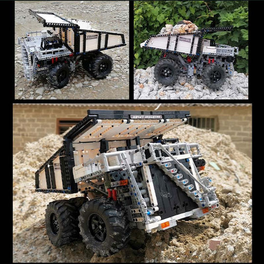 Mould King Τουβλάκια RC Mining Truck για 14+ Ετών 2000τμχ
