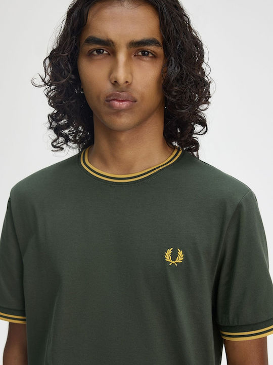 T-shirt Short Sleeves Fred Perry Twin Tipped T-shirt