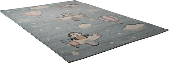 Tzikas Carpets Παιδικό Χαλί Μπλε 160x230cm