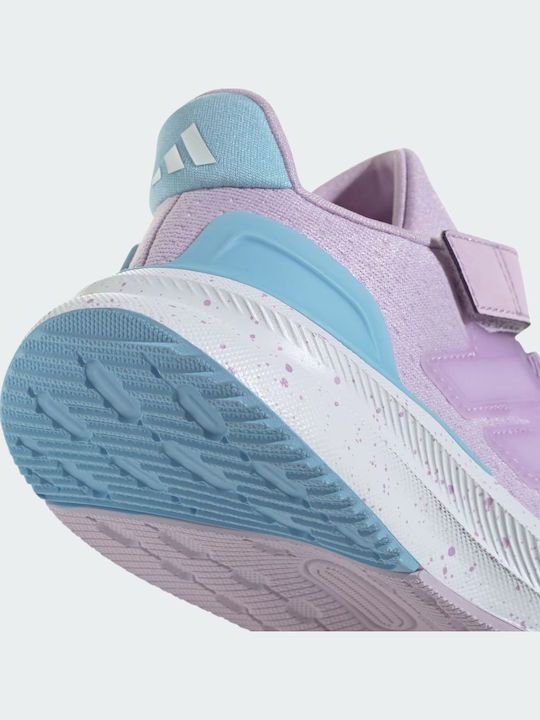 Ultrarun 5 Încălțăminte Sport Copii Alergare Cu Închidere Hoop & Loop Violet