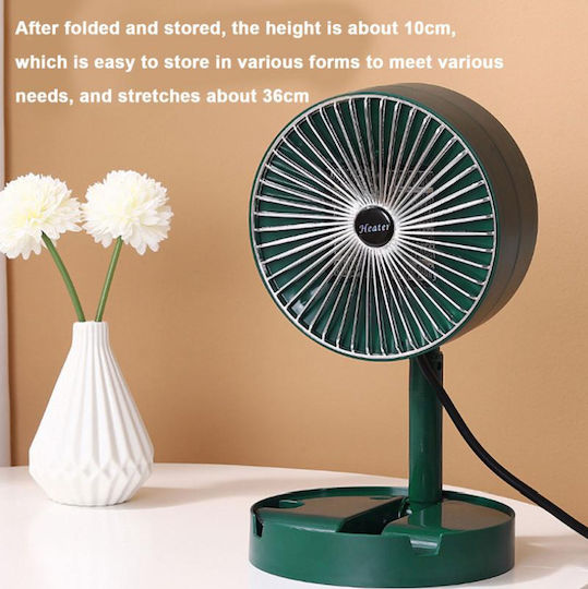 Startseite Roza Heizlüfter Boden Grün 600W