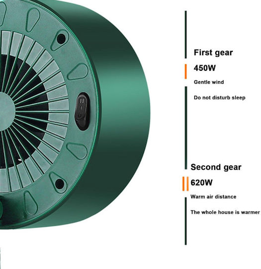 Startseite Roza Heizlüfter Boden Grün 600W