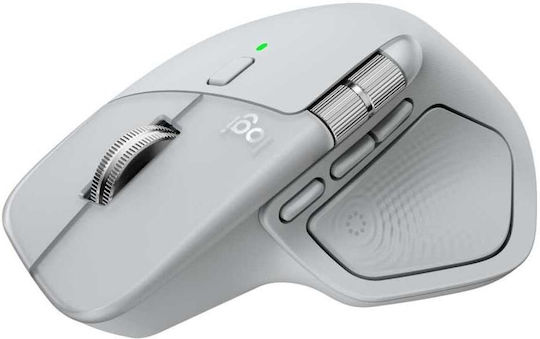 Logitech MX Master 4 for Mac Безжичен Ергономичен Bluetooth Мишка White Silver