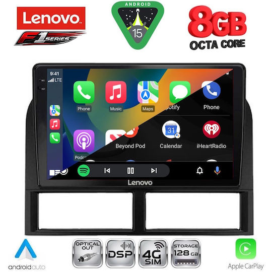 Lenovo Car Audio System for Jeep Grand Cherokee 1999-2004 (Bluetooth/USB/WiFi/GPS/Apple-Carplay/Android-Auto) with Touch Screen 9"