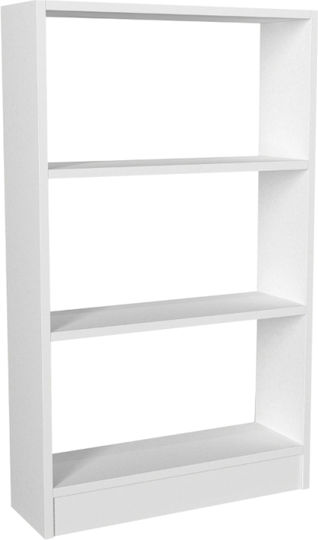 Βιβλιοθήκη Cella Λευκή 60x19.5x100εκ.