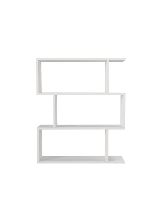 Bibliotecă Karrusel Alb 80x22x95.7cm