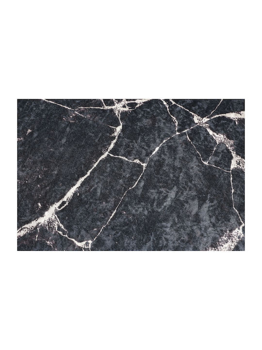 UnicUtil Antiderapant Covoraș de Baie Oval 359CHL4359 Negru 80x120buc