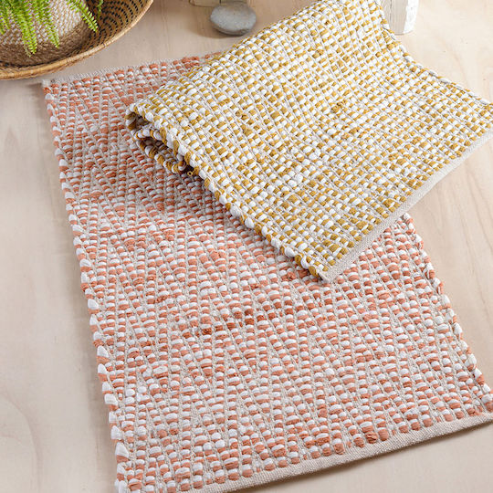 Rythmos Bath Mat Cotton Mandel 120-102-3053 Terracotta 70x140cm