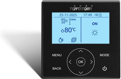 Toyotomi Atria Single Phase Heat Pump 8kW 75°C Monoblock